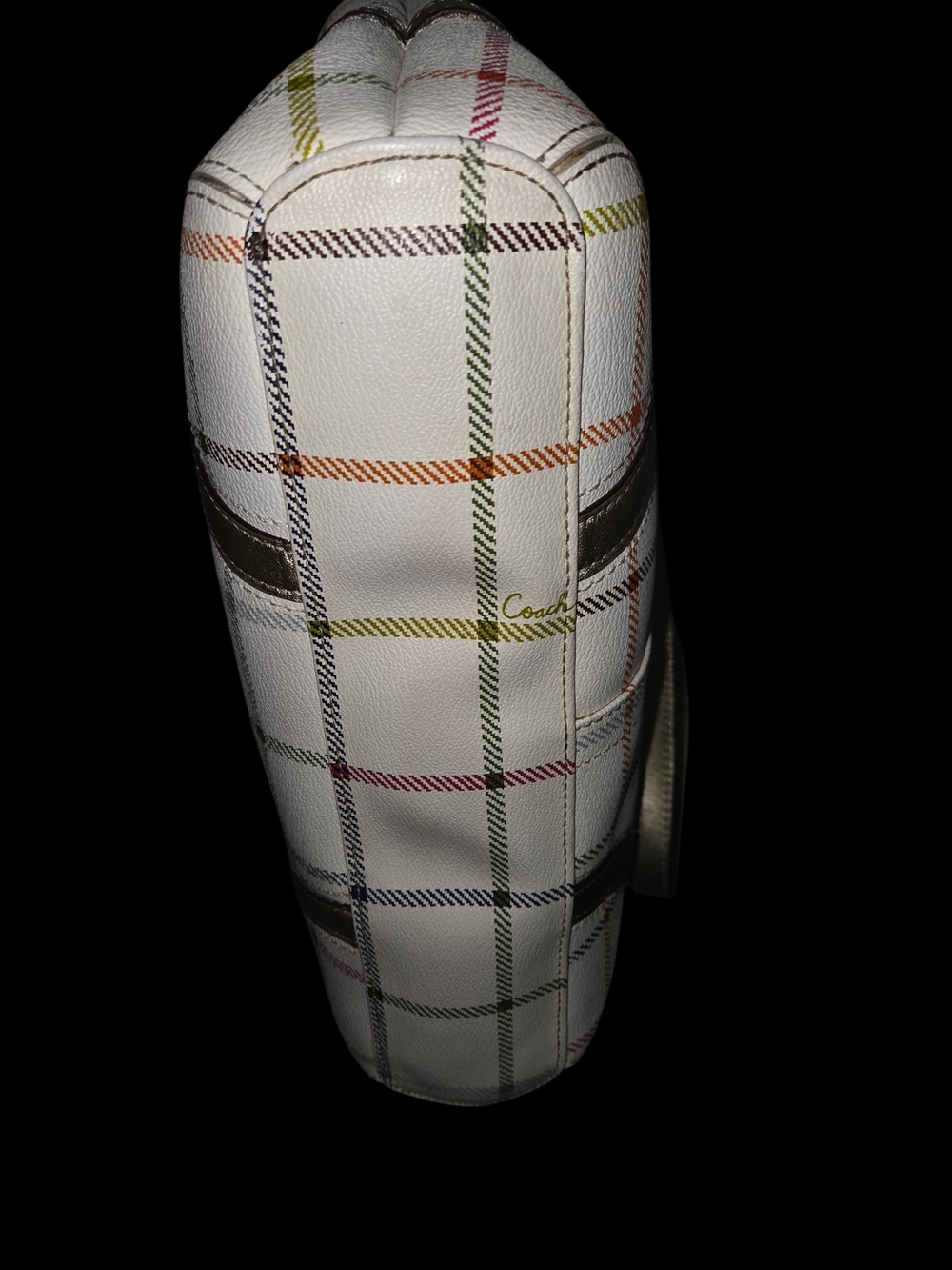 Coach Tattersall Tote - Picture 5 of 9